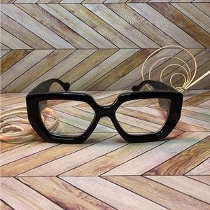 Black Oversized Glasses